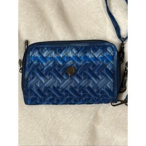 Lug blue convertible wallet crossbody organizer quickstep
